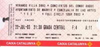 Ticket Stubs